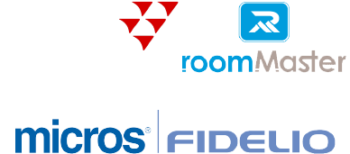 Fidelio、Protel、roomMasterなどのPMSを統合